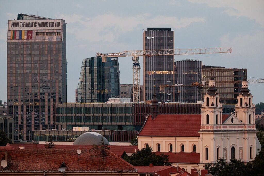 Vilnius central business district