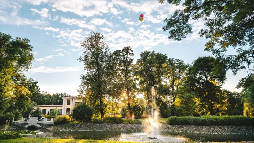 Bernardinai Park in Vilnius