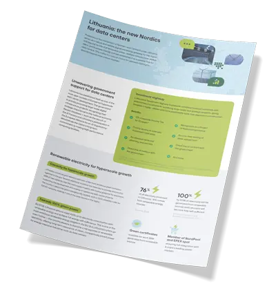 Data center opportunities in Lithuania
