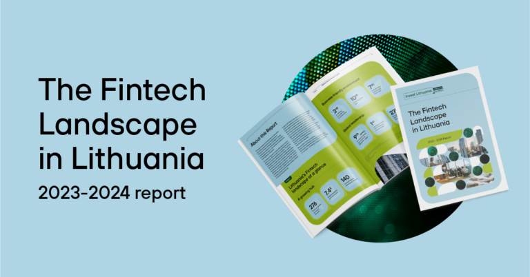 The Fintech Landscape in Lithuania report 2023 2024 cover